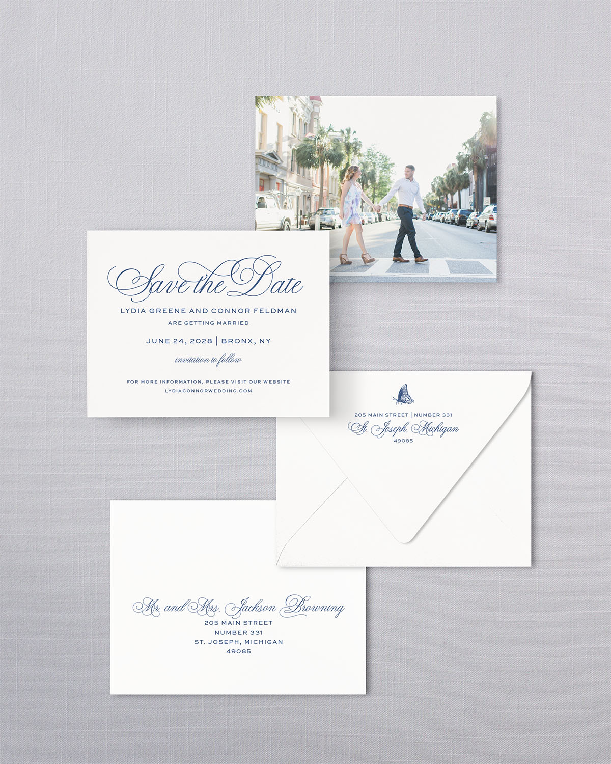 The Sanctuary Collection | Classic Save the Date Card