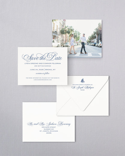 The Sanctuary Collection | Classic Save the Date Card