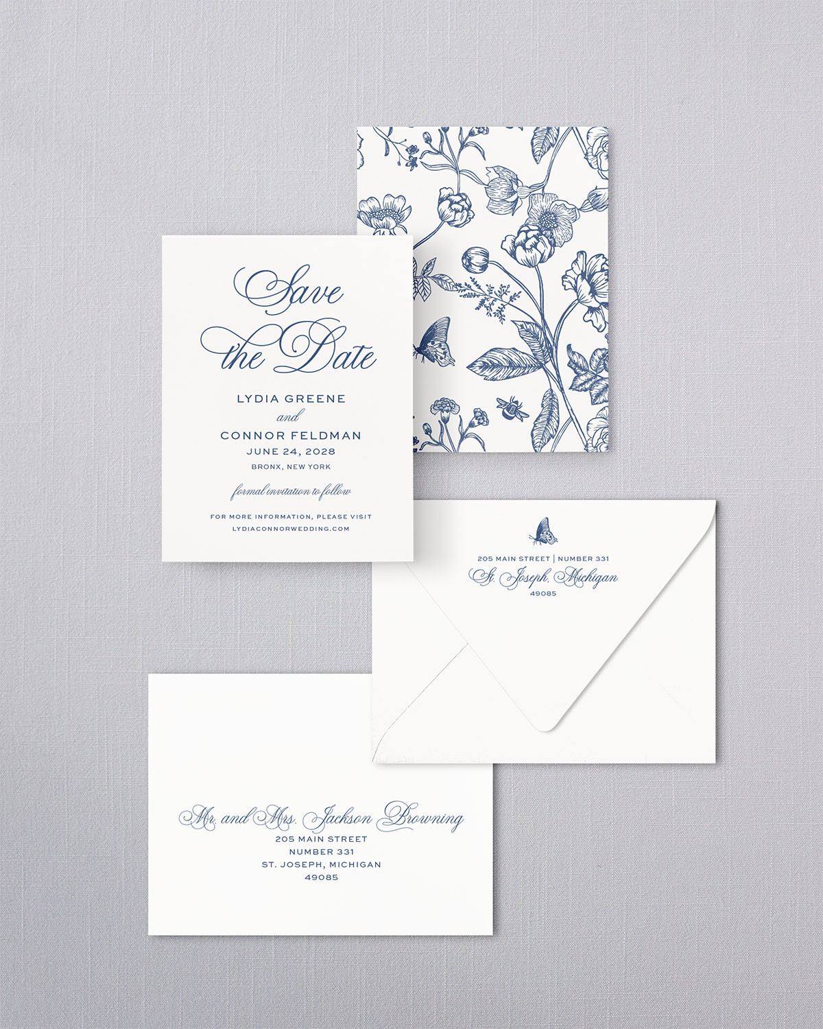 The Sanctuary Collection | Classic Save the Date Card