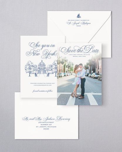The Sanctuary Collection | Photo Save the Date