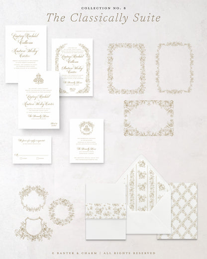 The Classically Collection | Wedding Invitation Suite