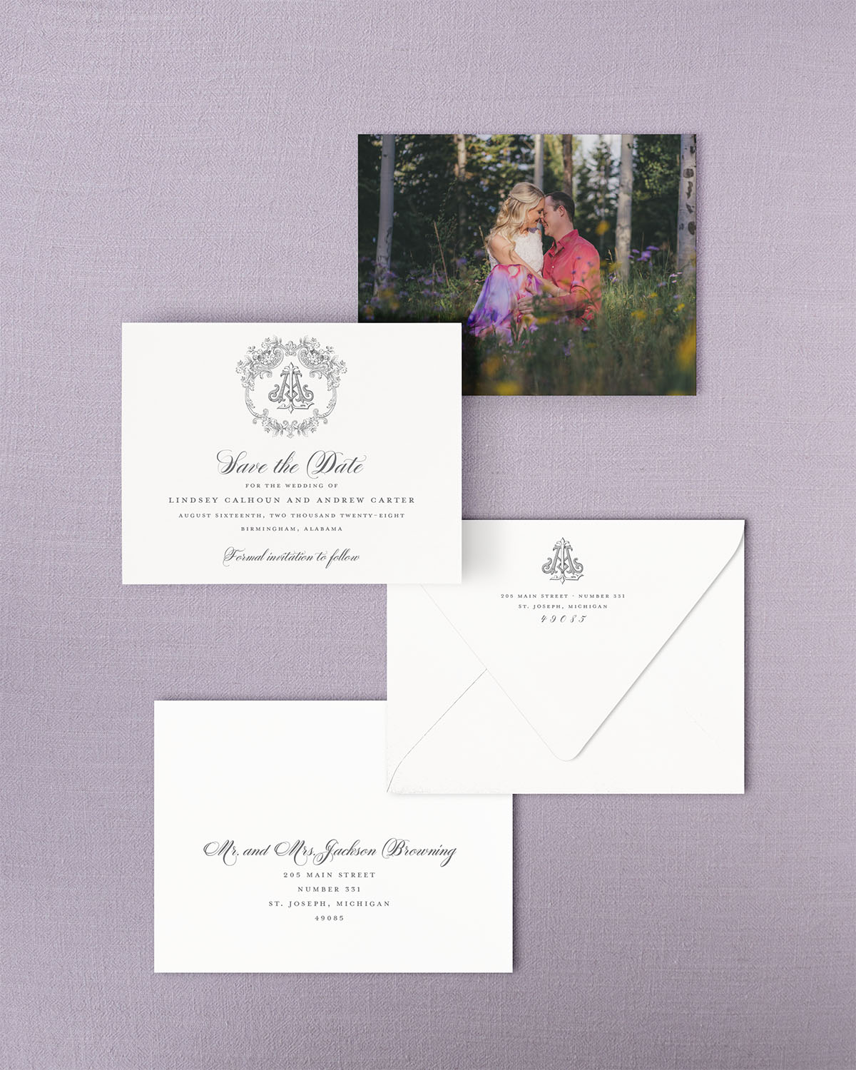 The Classically Collection | Save the Date Card