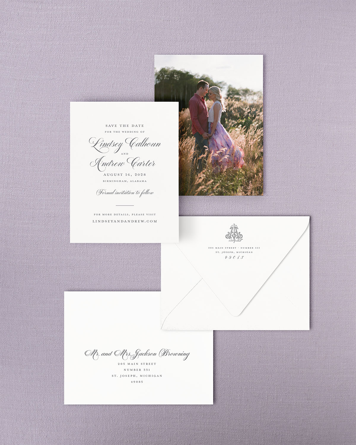 The Classically Collection | Save the Date Card