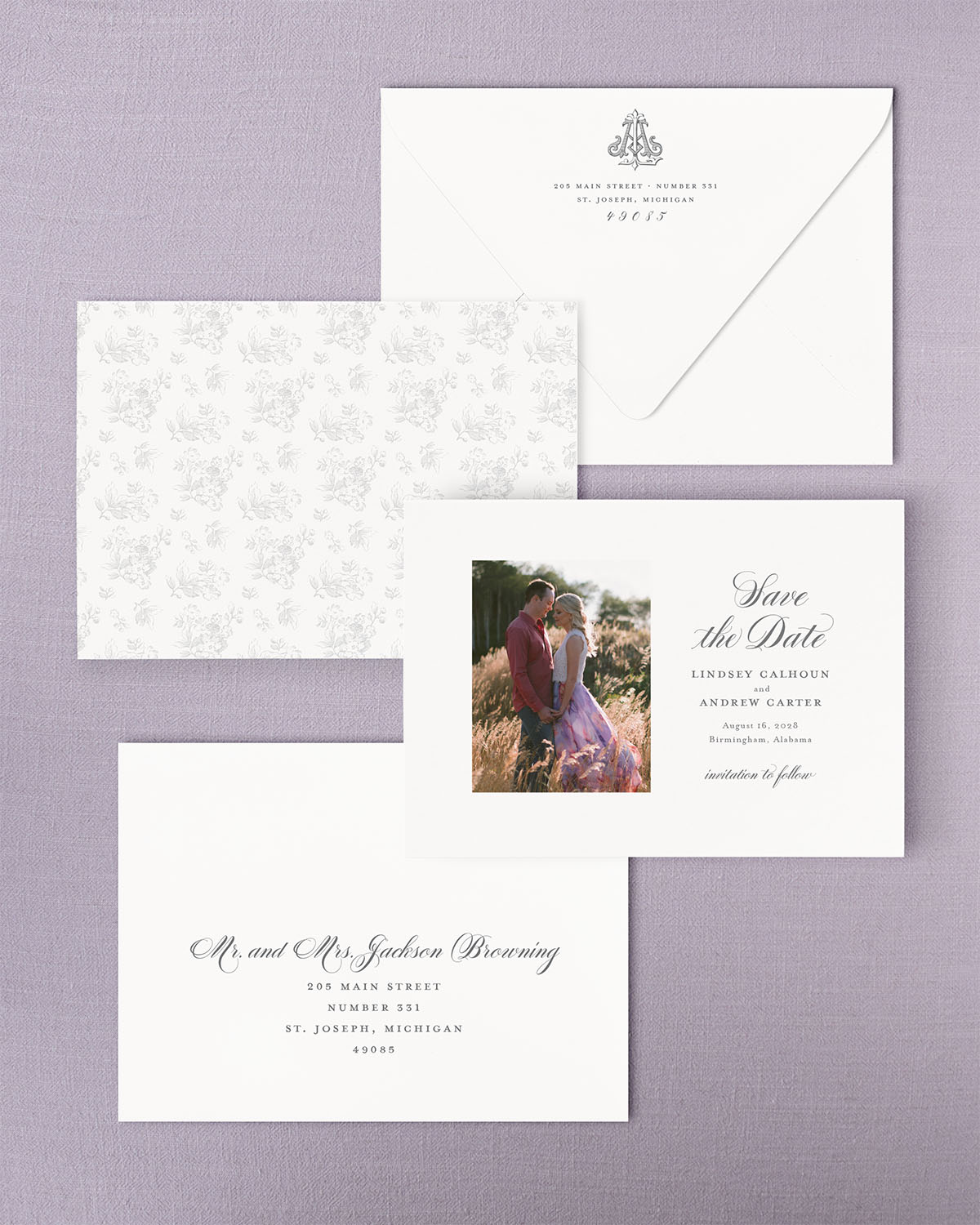 The Classically Collection | Photo Save the Date
