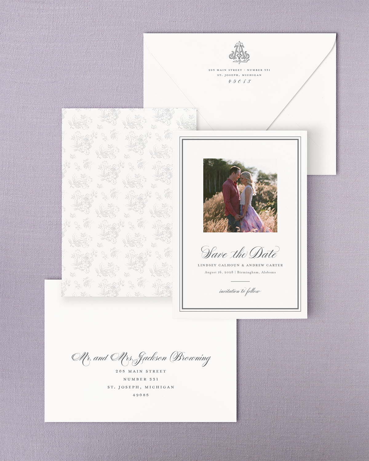 The Classically Collection | Photo Save the Date