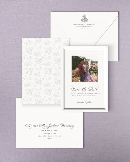 The Classically Collection | Photo Save the Date