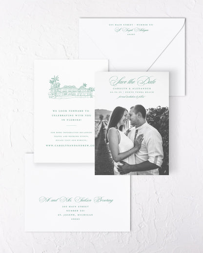 The Meadow Collection | Photo Save the Date